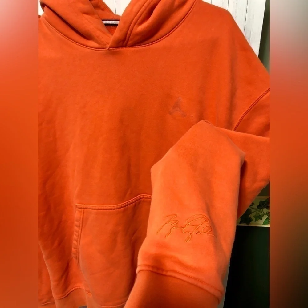 🦜Air Jordan Essentials Orange Hooded Sweatshirt
